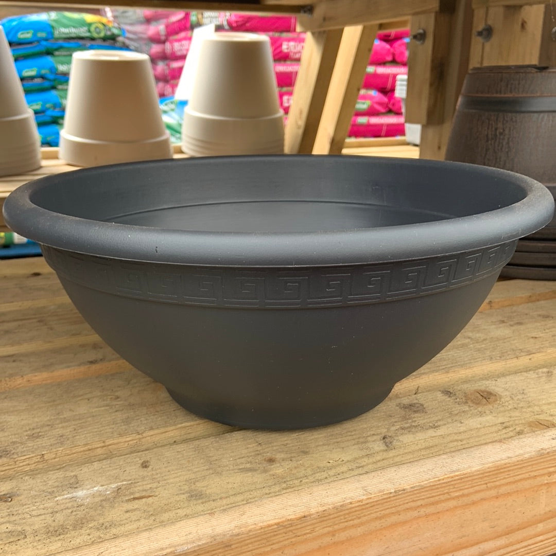 Elba Display Bowl - ANTHRACITE 30cm