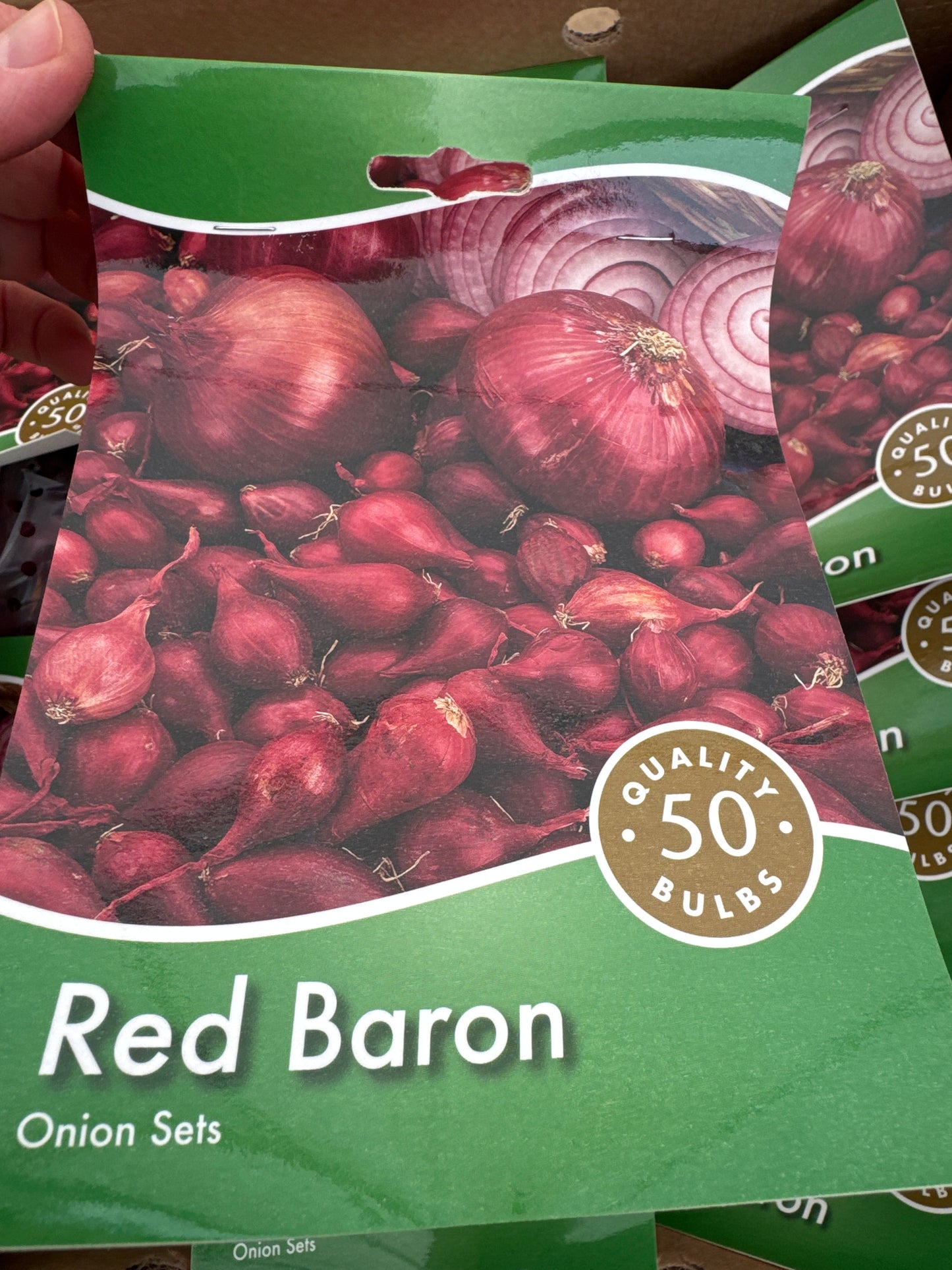 Red Baron - Onion Set - 50 per pack