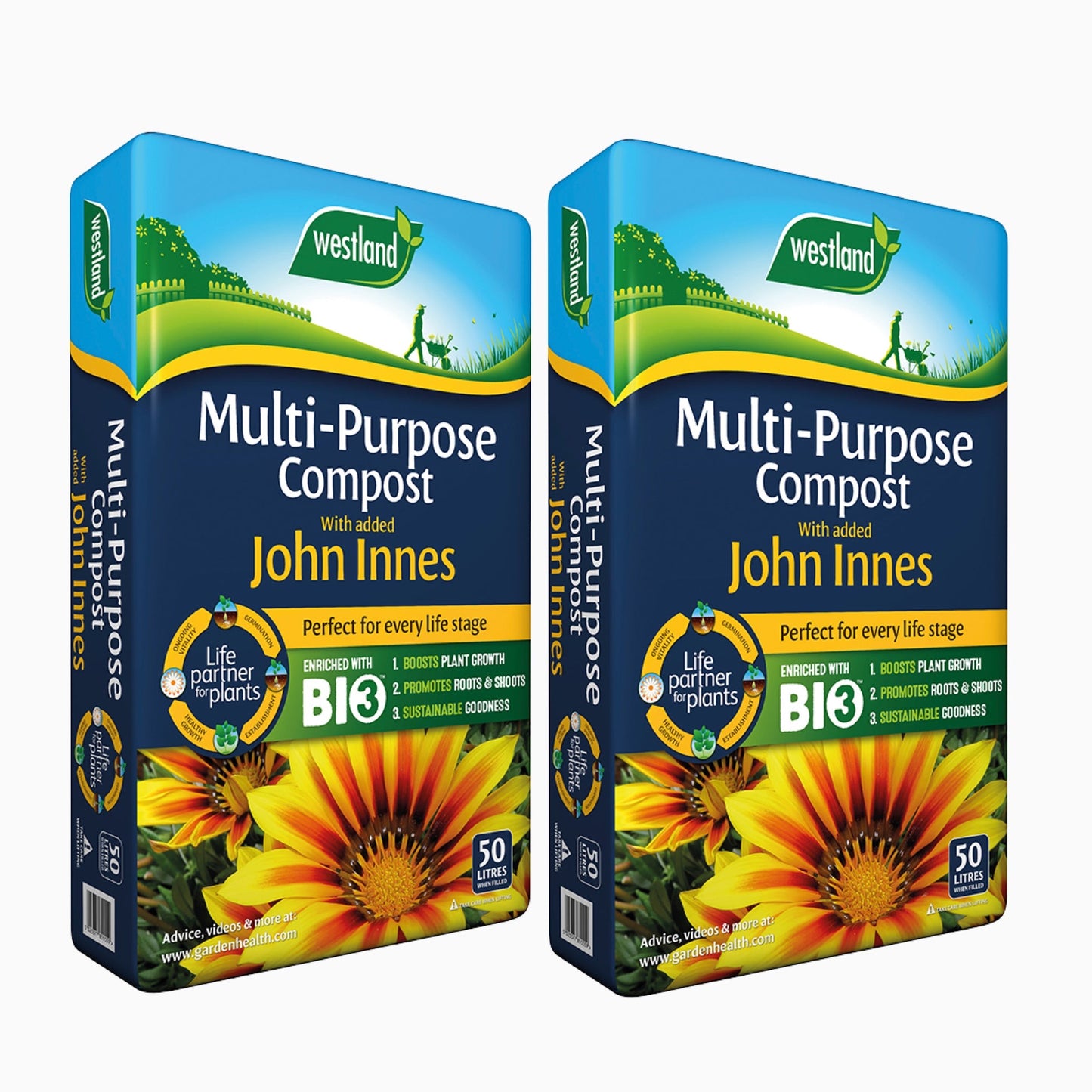 *DEAL* Multi-Purpose Compost with John Innes 50L *2 bags for £14* (usually £7.99 each) (14p/L)