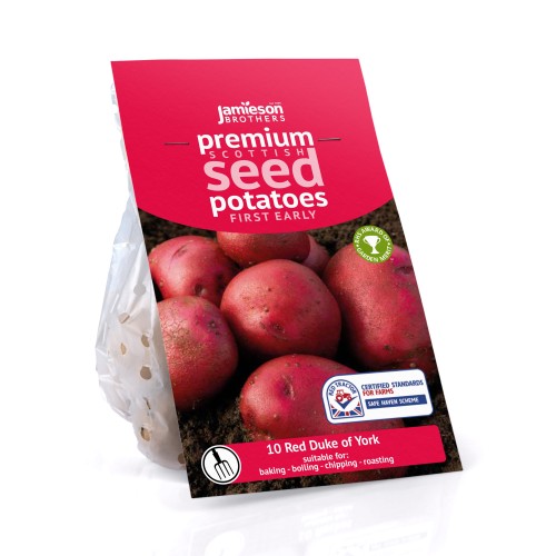Red Duke of York 10pk First Early - Seed Potatoes