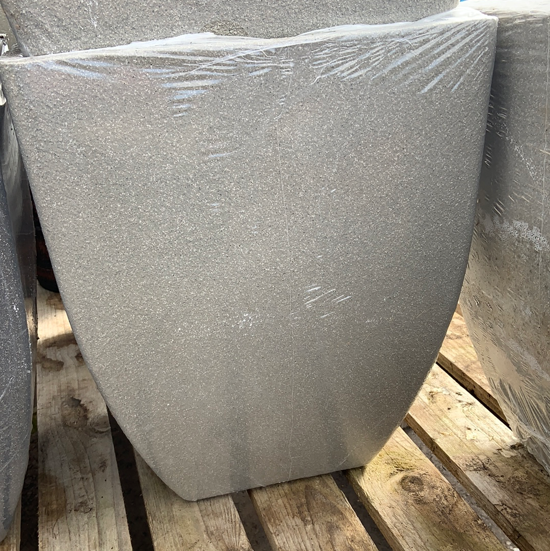 Soho Square Planter - 43cm - Limestone