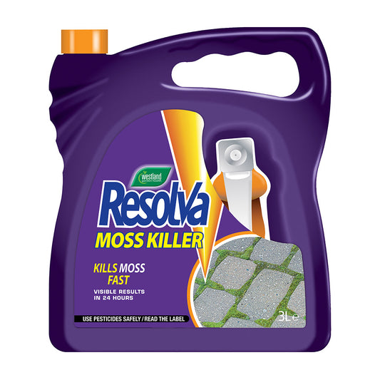 Resolva Moss Killer - 3L - REDUCED TO CLEAR