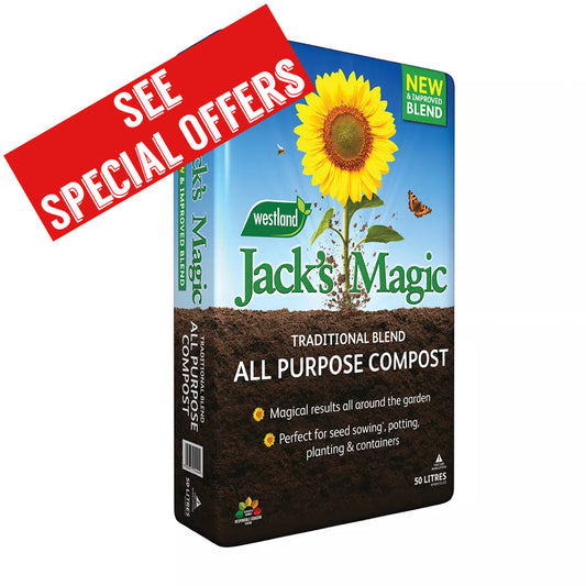 Jack's Magic All Purpose Compost (Peat Reduced) - 50L