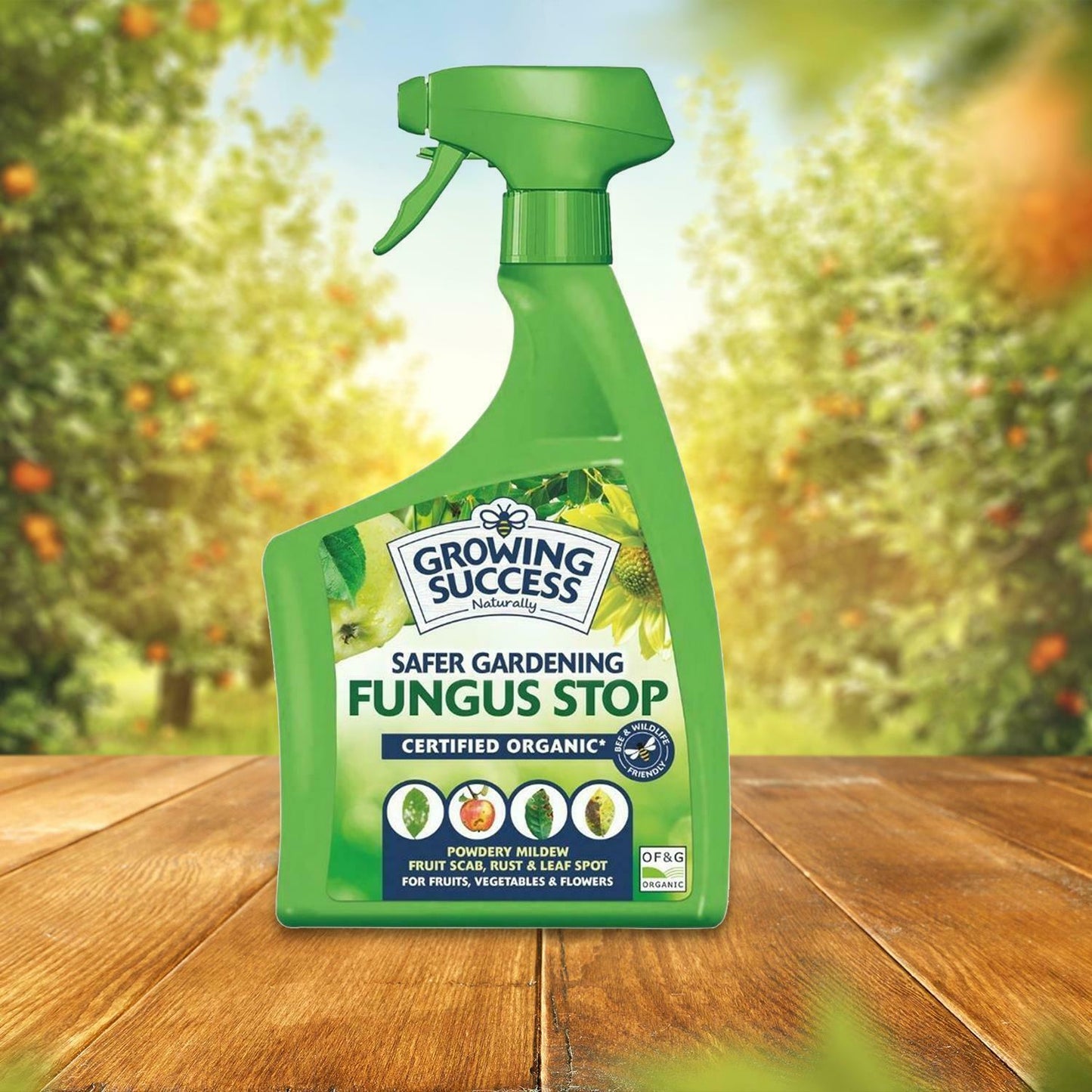 Growing Success - Safe Gardening - Disease & Fungus - 800ml - Ready to Use