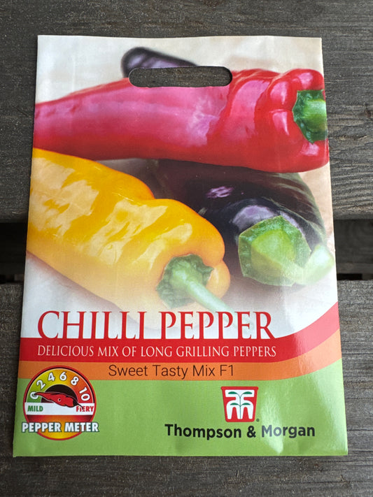 SEEDS - Pepper Sweet Tasty Mix F1 Hybrid