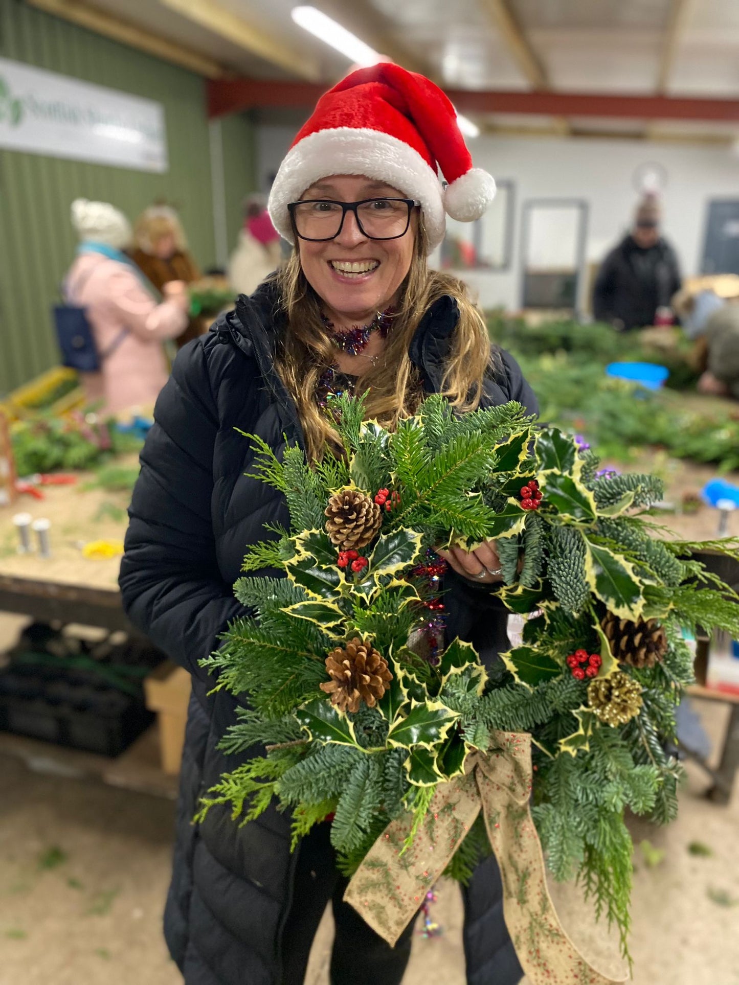 Christmas Wreath Making Class