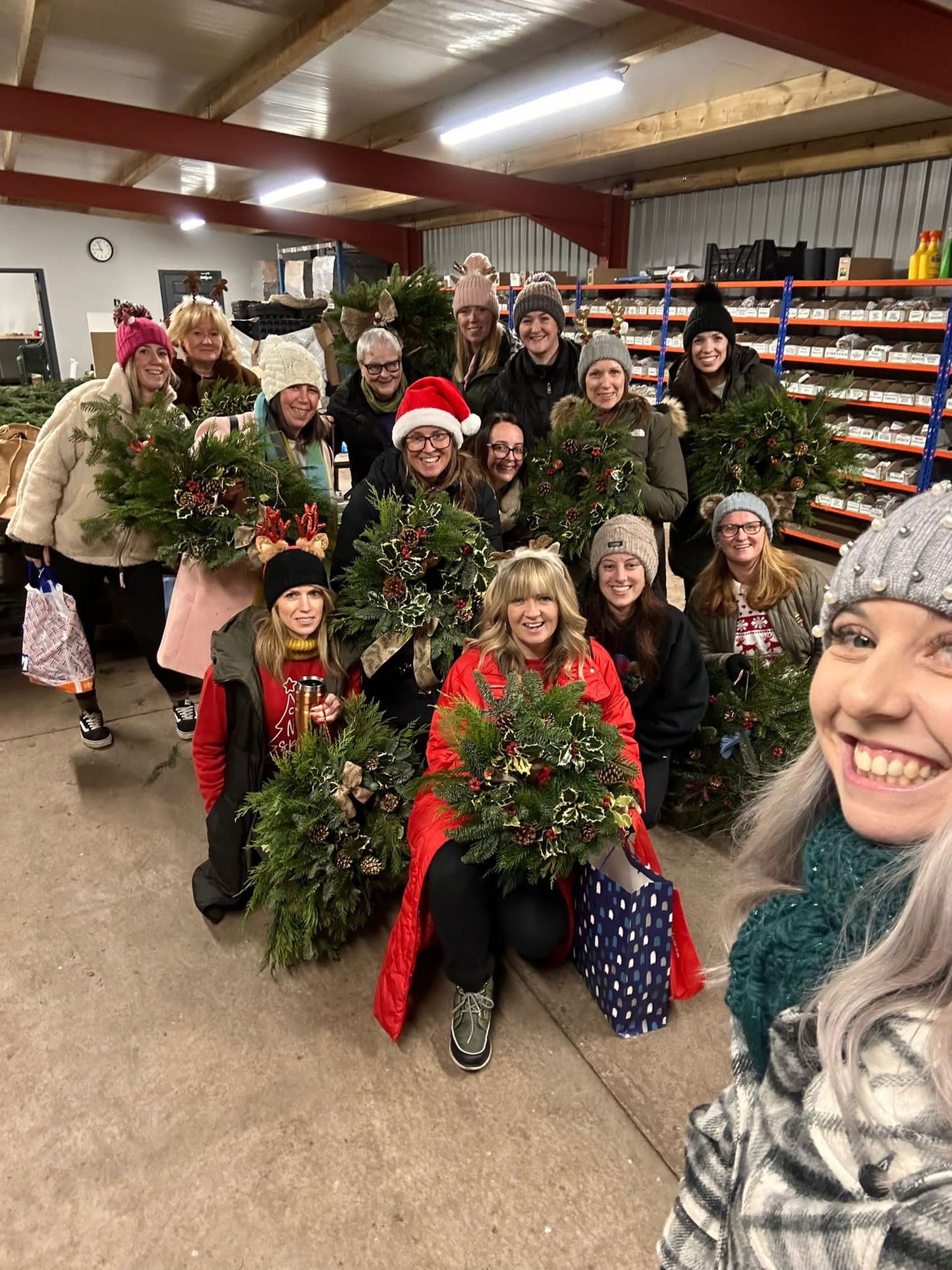Christmas Wreath Making Class
