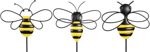 Garden Stick Bees - Mixed Designs