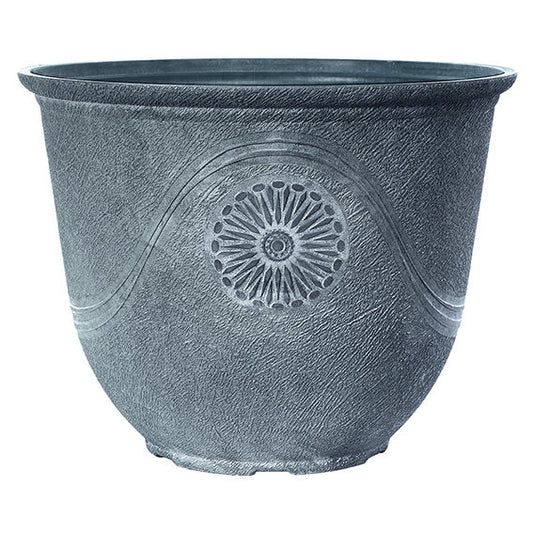 Premium Planter Anaheim 13" - Aged Lead