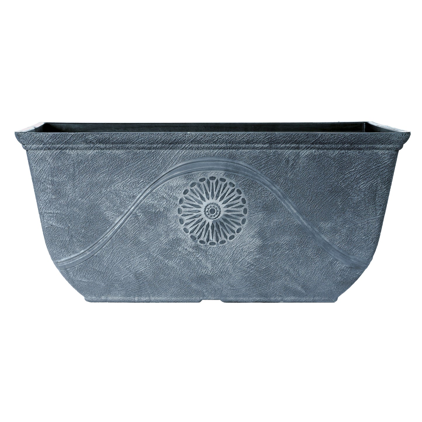 Premium Planter Anaheim Window Box 20" - Aged Lead
