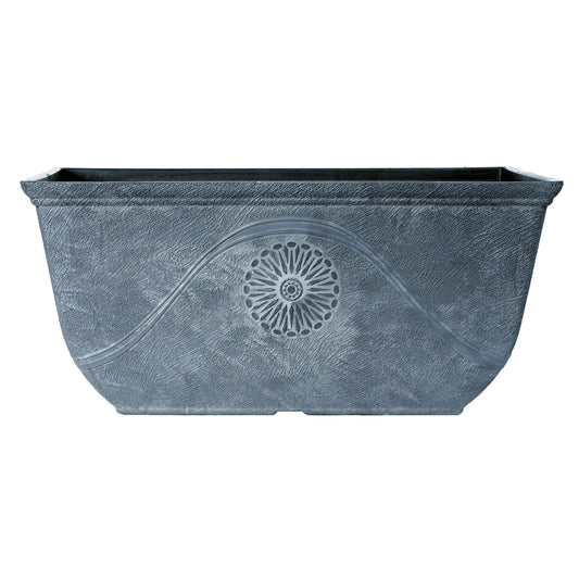 Premium Planter Anaheim Window Box 20" - Aged Lead