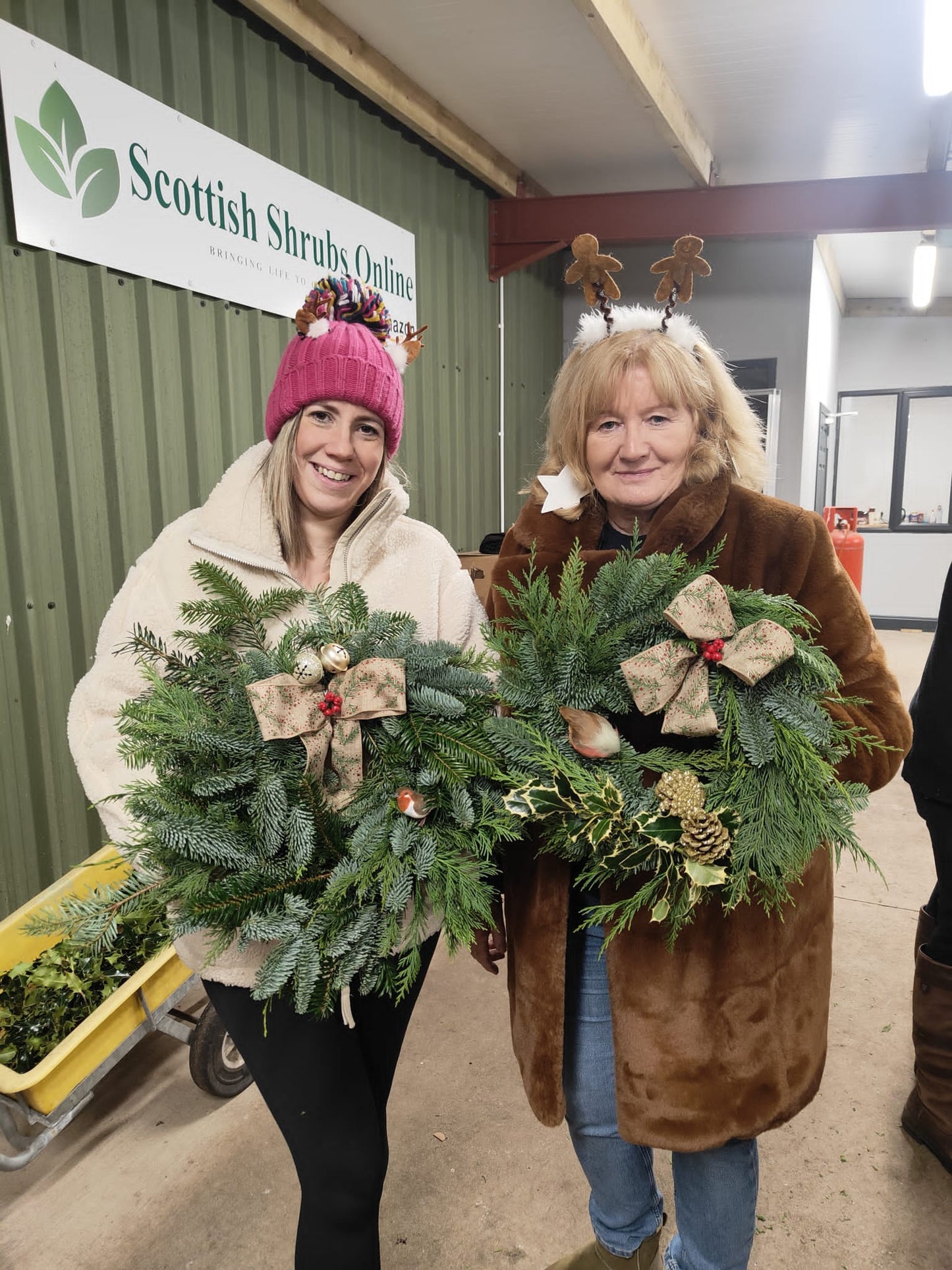 Christmas Wreath Making Class