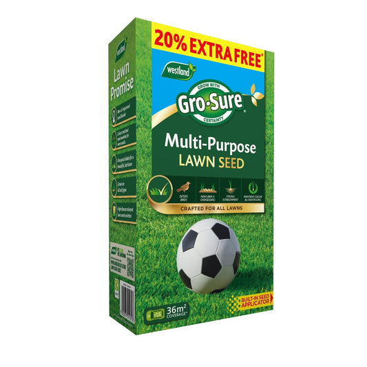 Multi-Purpose Lawn Seed 30sqm Box - PLUS 20% EXTRA FREE
