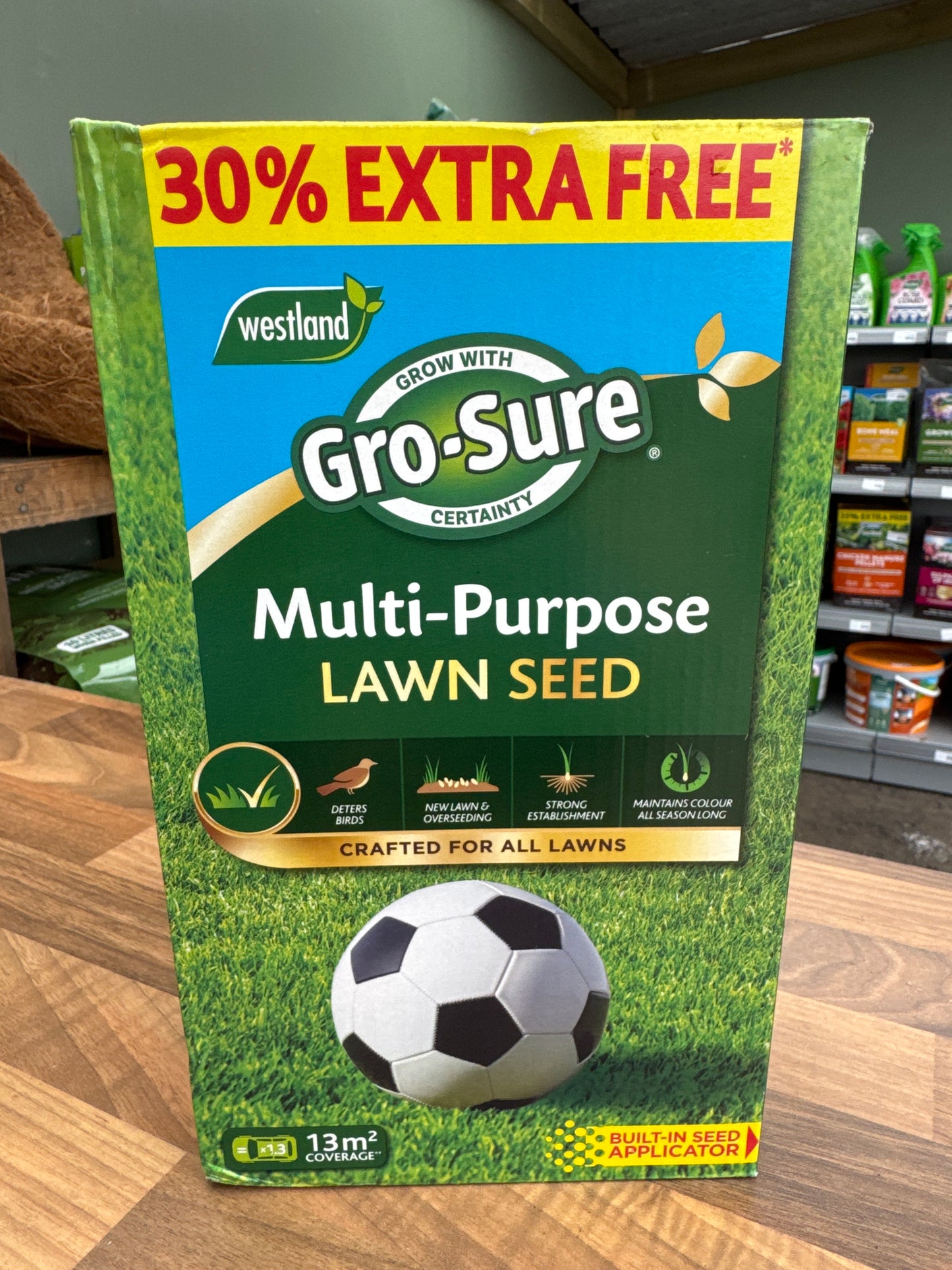 Multi-Purpose Lawn Seed 10 (plus 3) sq.m coverage