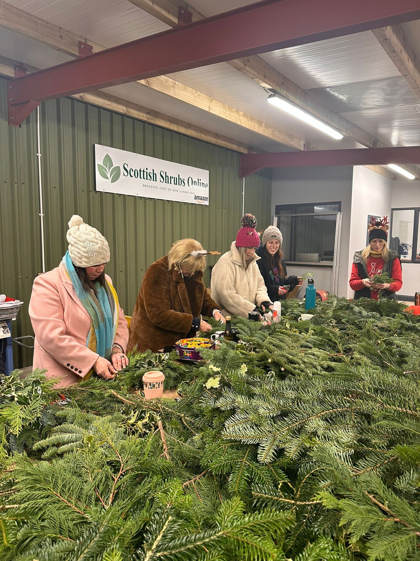 Christmas Wreath Making Class