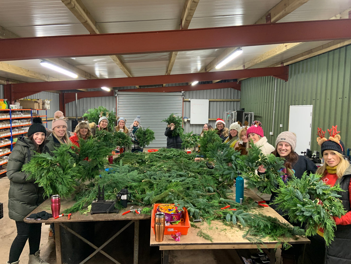 Christmas Wreath Making Class