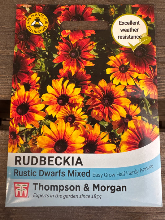 SEEDS - Rudbeckia Rustic Dwarfs Mixed