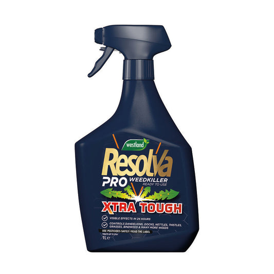 Resolva Pro Weedkiller - XTRA TOUGH - Ready to Use 1L