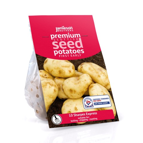 Sharpes Express 10pk First Early - Seed Potatoes