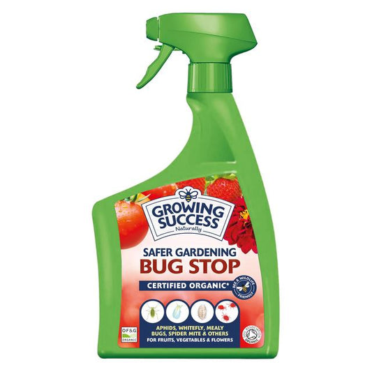 Growing Success - Safe Gardening - Natural Power Bug Stop - 800ml - Ready to Use