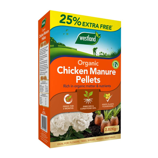 Chicken Manure Pellets Organic - 2.25kg + 25% Extra Free